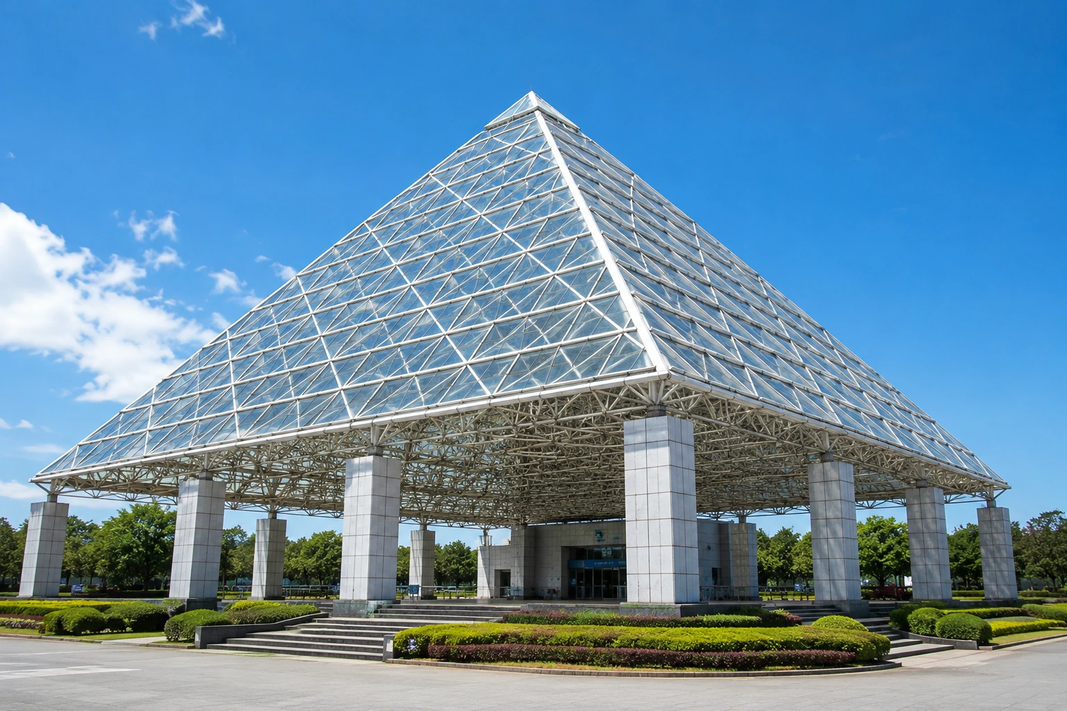 Pyramid Space Frame